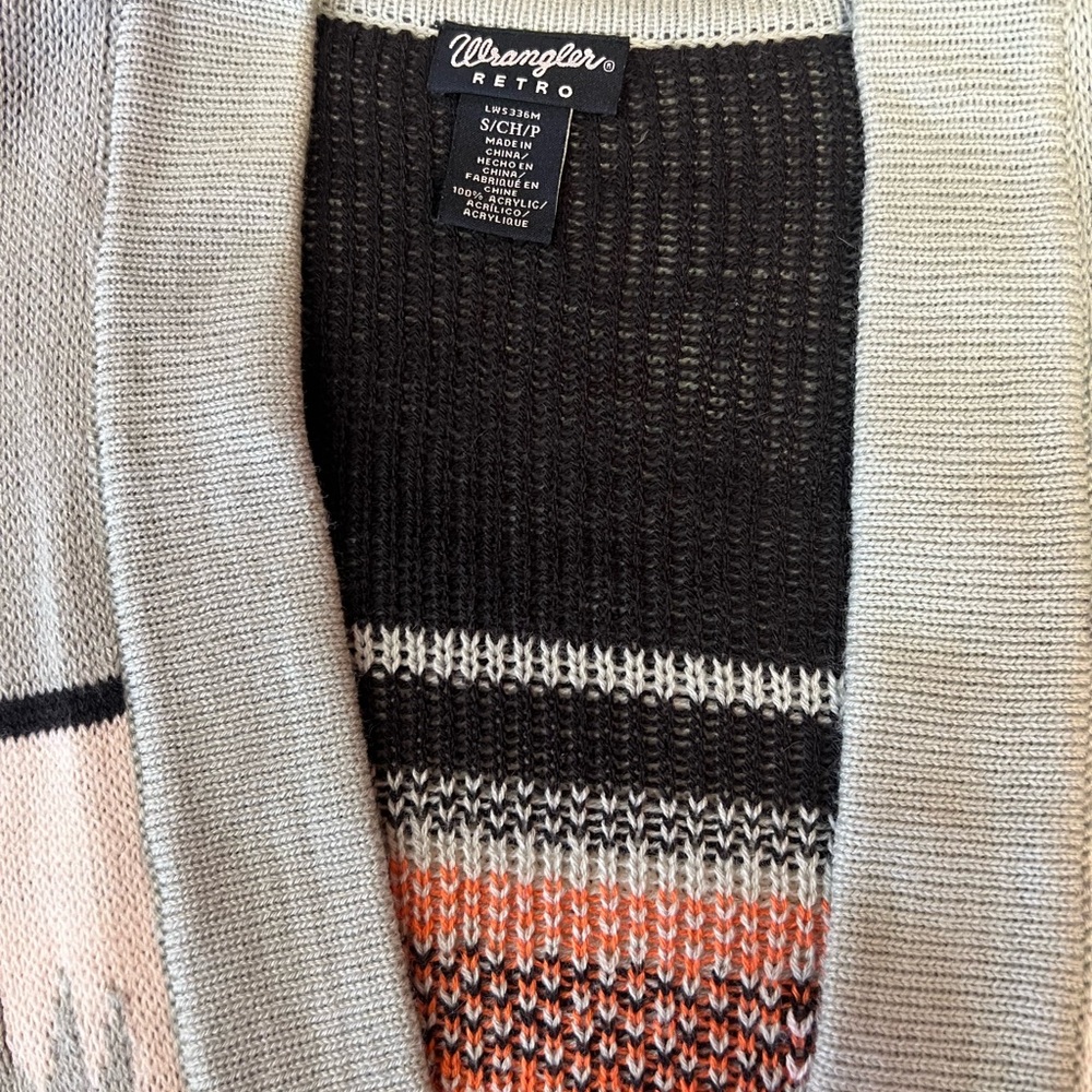 Wrangler Retro front tie cardigan - Picture 2 of 6